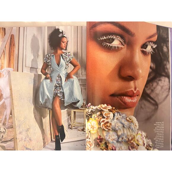 Harper's Bazaar Magazine May 2019 The Beauty Issue Featuring Rihanna - Picture 5 of 9